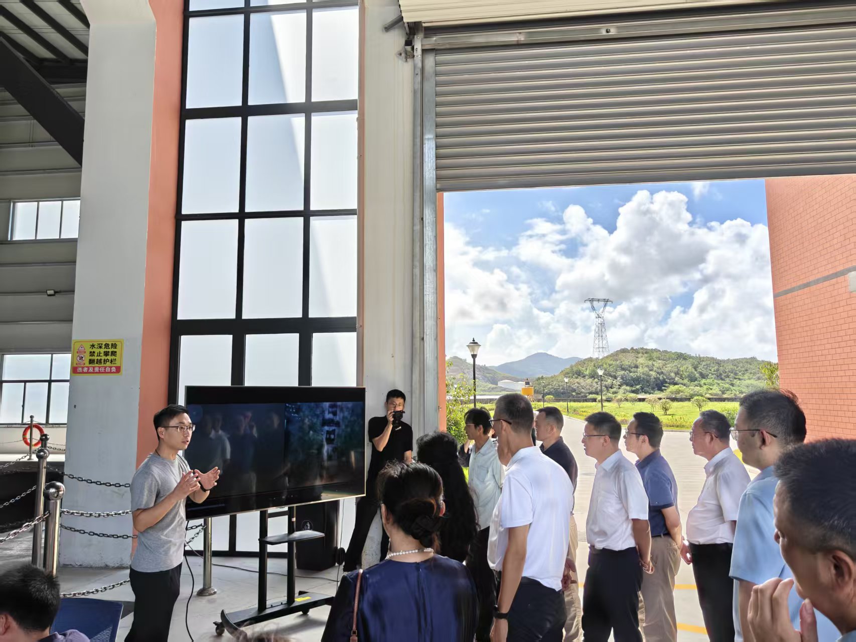 我司接待定海区政协领导一行参观交流，共话水下视觉技术创新